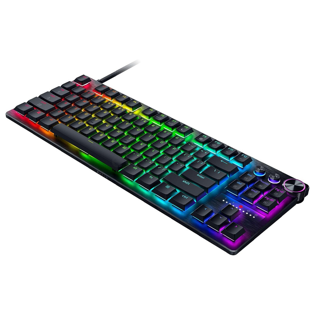 Razer Huntsman V3 Pro, Low Profile, TKL, 8 kHz, US, juoda - Klaviatūra