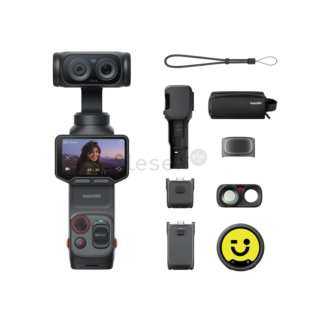 Insta360 Luna Ultra Creator Bundle, cosmic black - Gimbal camera