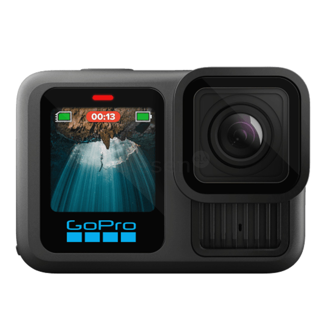 GoPro Hero13 Black Accessories bundle (be SD kortelės), juoda - Veiksmo kamera