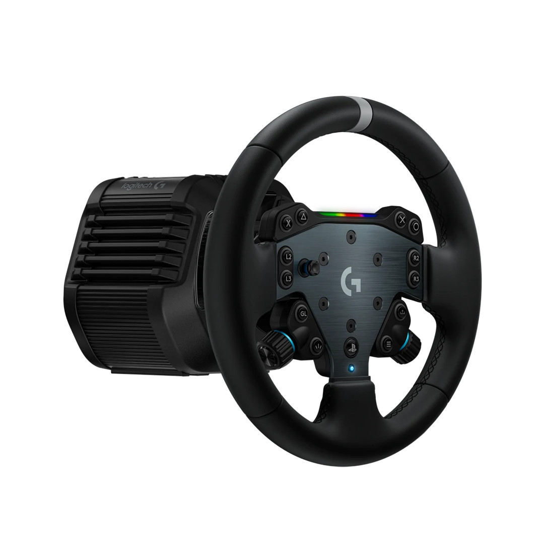 Logitech RS50, PC/PlayStation, juodas - Žaidimų vairo komplektas