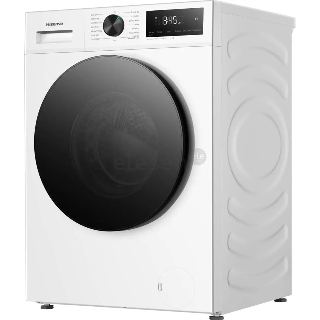 Hisense, 8 kg / 5 kg, gylis 51 cm, 1400 aps./min. - Skalbimo mašina - džiovyklė