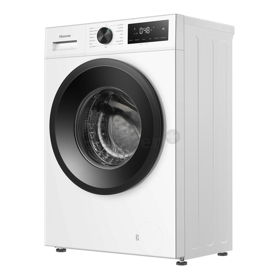 Hisense, 7 кг, глубина 43,5 см, 1200 об/мин, белый - Стиральная машина с передней загрузкой