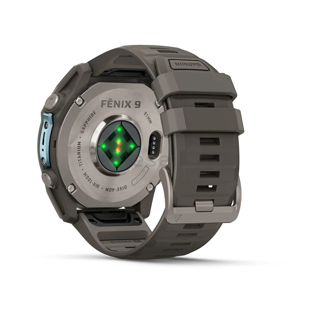 Garmin Fenix 9, 51 mm, titanium, grey - Sports watch