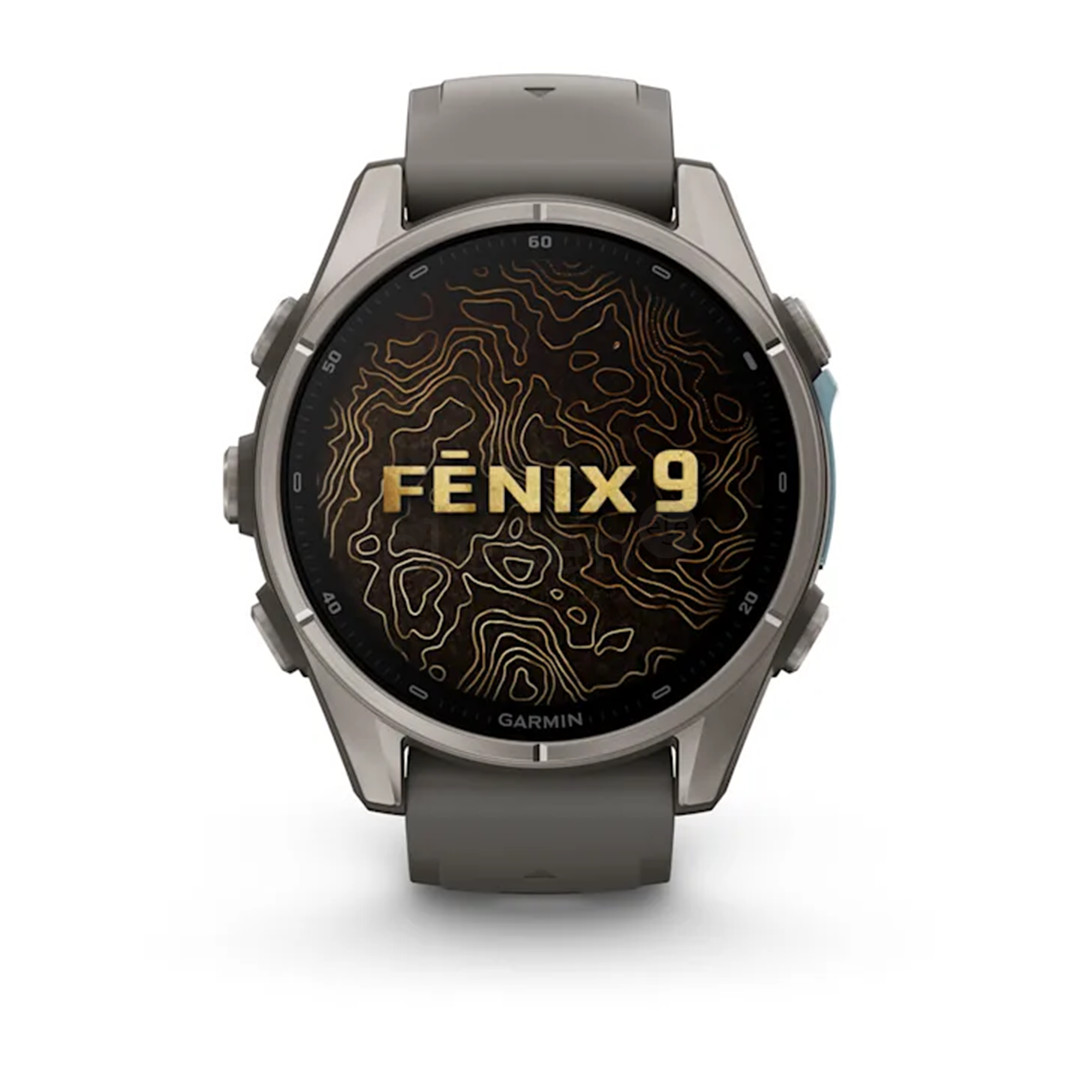 Garmin Fenix 9, 43 mm, titanium, grey - Sports watch