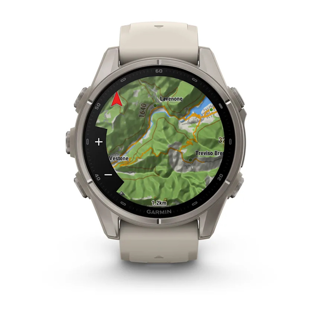 Garmin Fenix 9, 43 mm, titanium, fog grey - Sports watch