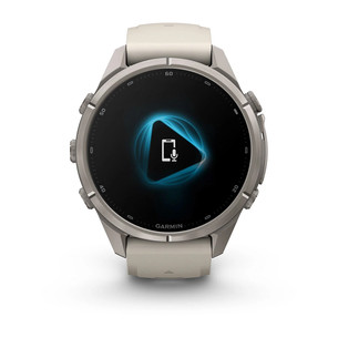 Garmin Fenix 9 Pro, 43 mm, inReach, titanium, fog grey / dark sandstone - Sports watch