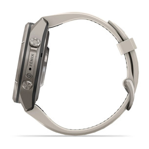 Garmin Fenix 9 Pro, 43 mm, inReach, titanium, fog grey / dark sandstone - Sports watch