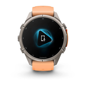 Garmin Fenix 9 Pro, 43 mm, inReach, titanium, shell pink / autumn orange - Sports watch