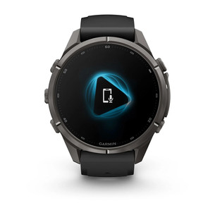 Garmin Fenix 9 Pro, 43 mm, inReach, black titanium, black / pebble grey - Sports watch