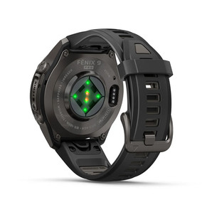 Garmin Fenix 9 Pro, 43 mm, inReach, black titanium, black / pebble grey - Sports watch