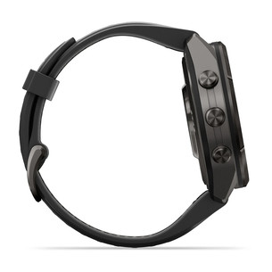 Garmin Fenix 9 Pro, 43 mm, inReach, black titanium, black / pebble grey - Sports watch