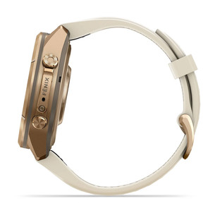Garmin Fenix 9 Pro, 43 mm, inReach, gold titanium, cream / french grey - Sports watch