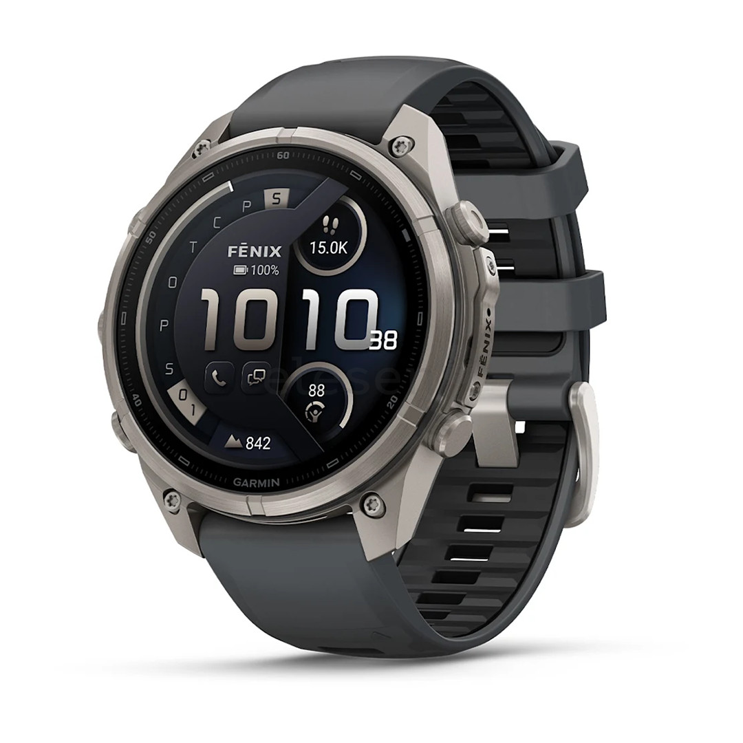 Garmin Fenix 9 Pro, 47 mm, inReach, titanium, black - Sports watch