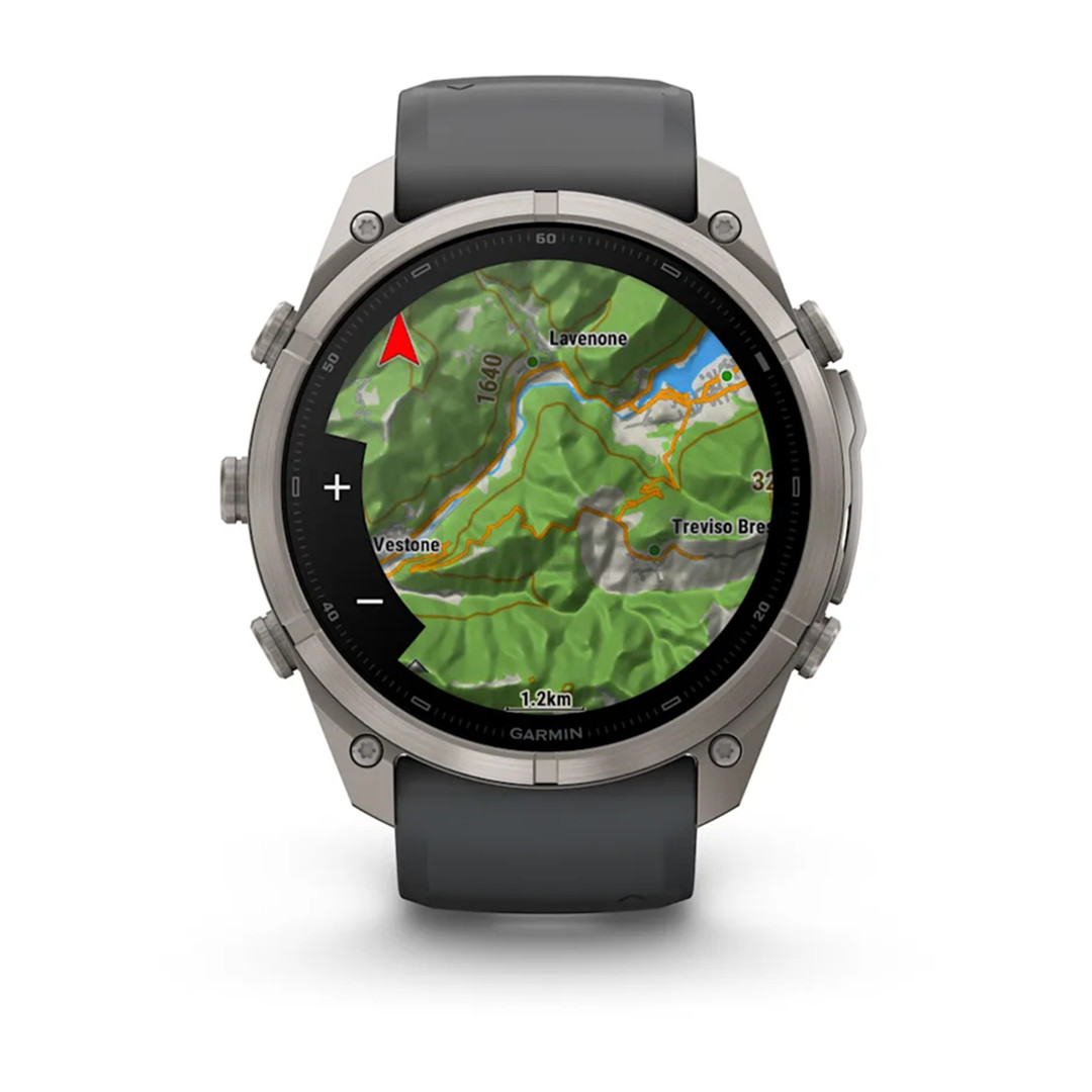 Garmin Fenix 9 Pro, 51 mm, titanium, graphite / black - Sports watch