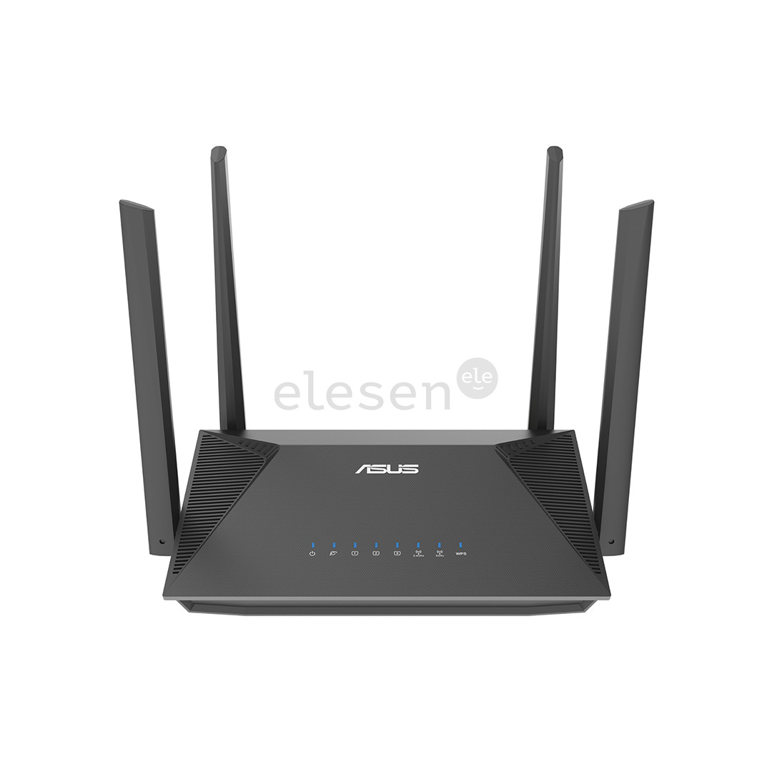 ASUS RT-AX52 Pro (AX3000), Wi-Fi 6, juodas - WiFi maršrutizatorius