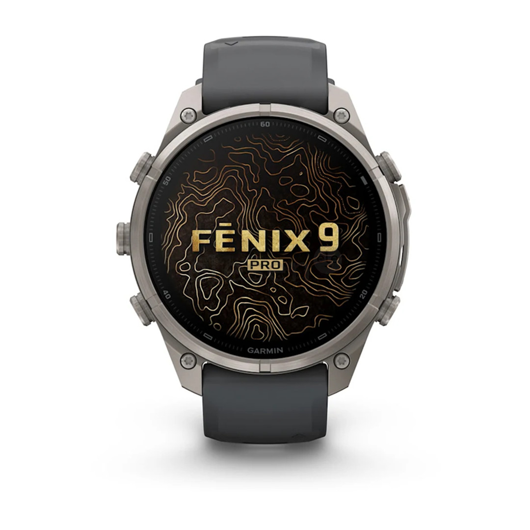 Garmin Fenix 9 Pro, 47 mm, titanium, graphite / black - Sports watch