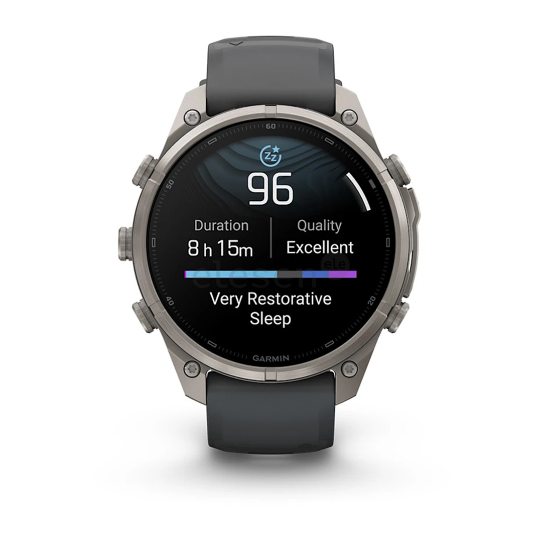 Garmin Fenix 9 Pro, 47 mm, titanium, graphite / black - Sports watch