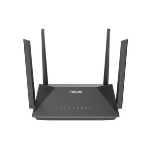 ASUS RT-AX52 (AX1800), Wi-Fi 6, juodas - WiFi maršrutizatorius