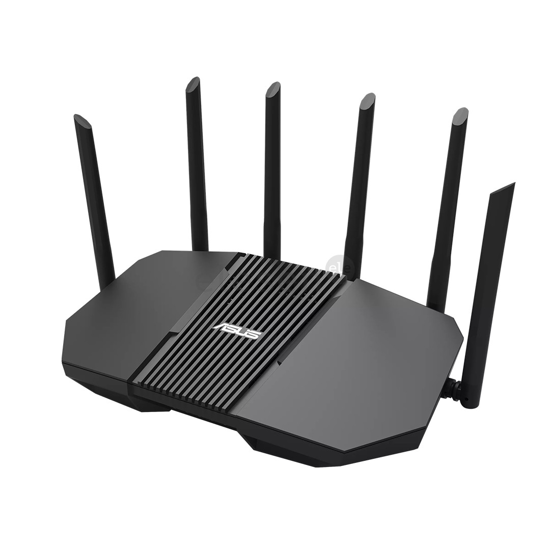 ASUS RT-BE90U (BE9400), Wi-Fi 7, juodas - WiFi maršrutizatorius