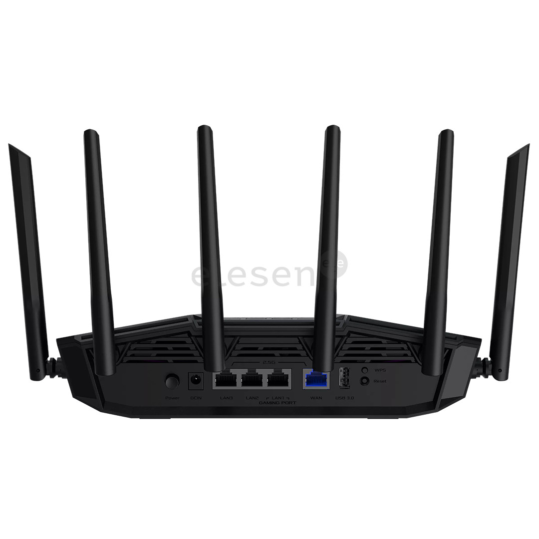 ASUS TUF Gaming BE9400, Wi-Fi 7, juodas - WiFi maršrutizatorius