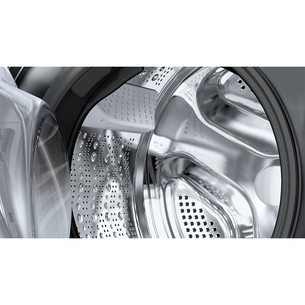Bosch, Series 8, i-Dos, 10.5 kg/6 kg, depth 62.2 cm, 1400 rpm, grey - Washer-dryer combo