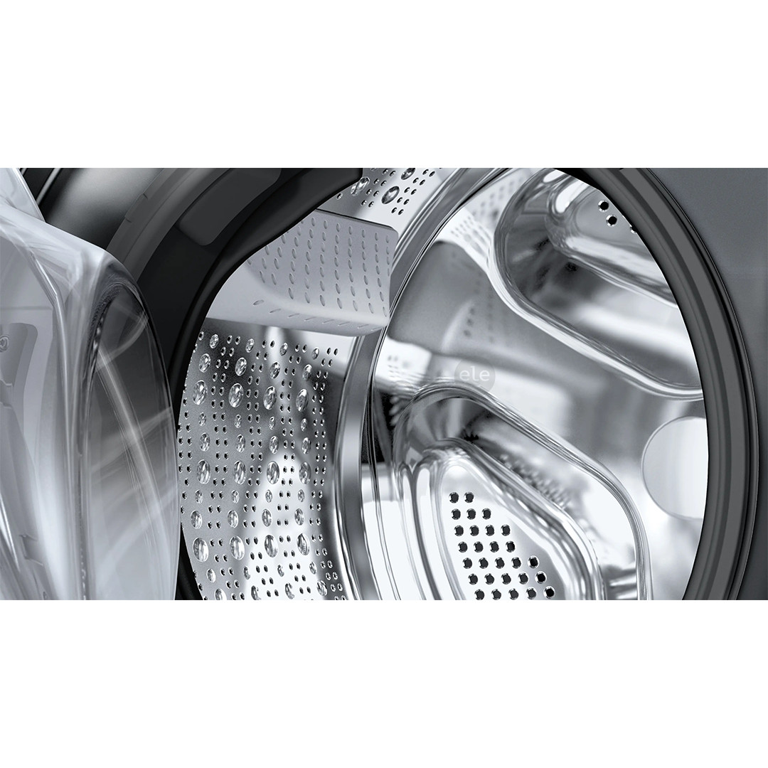 Bosch, Series 8, i-Dos, 10.5 kg/6 kg, depth 62.2 cm, 1400 rpm, grey - Washer-dryer combo