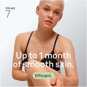 Braun Silk epil 7, Wet & Dry, baltas/pilkas - Epiliatorius