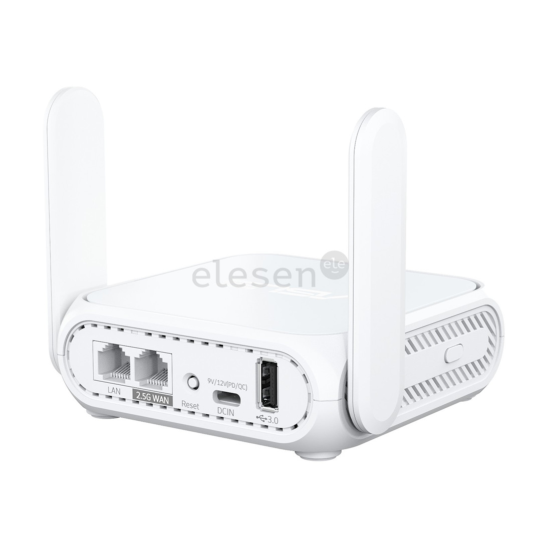ASUS RT-BE58 Go, Wi-Fi 7, baltas - WiFi maršrutizatorius