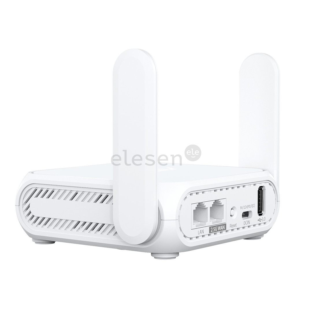 ASUS RT-BE58 Go, Wi-Fi 7, baltas - WiFi maršrutizatorius
