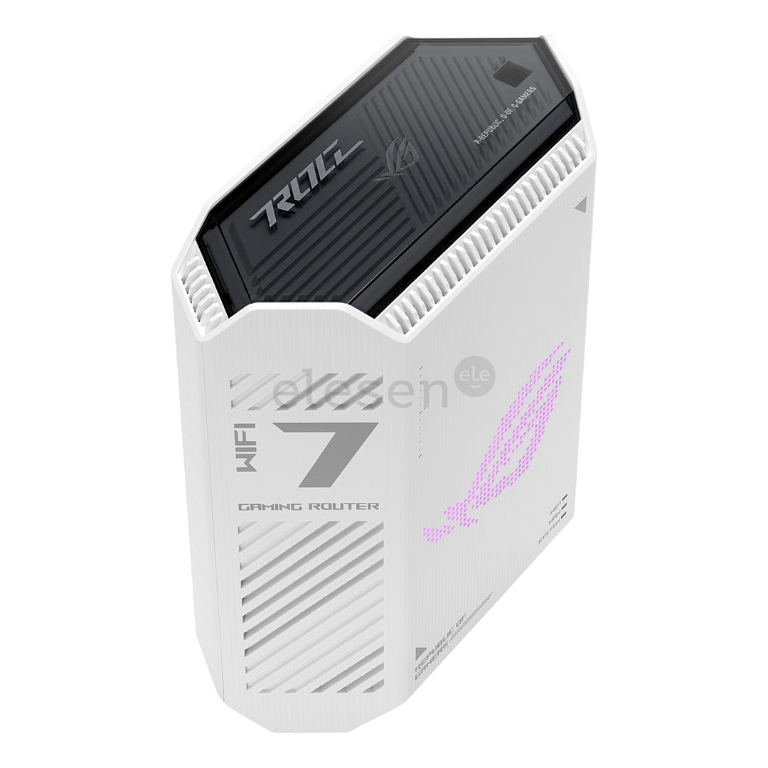 ASUS ROG Strix GS-BE7200, Wi-Fi 7, baltas - WiFi maršrutizatorius