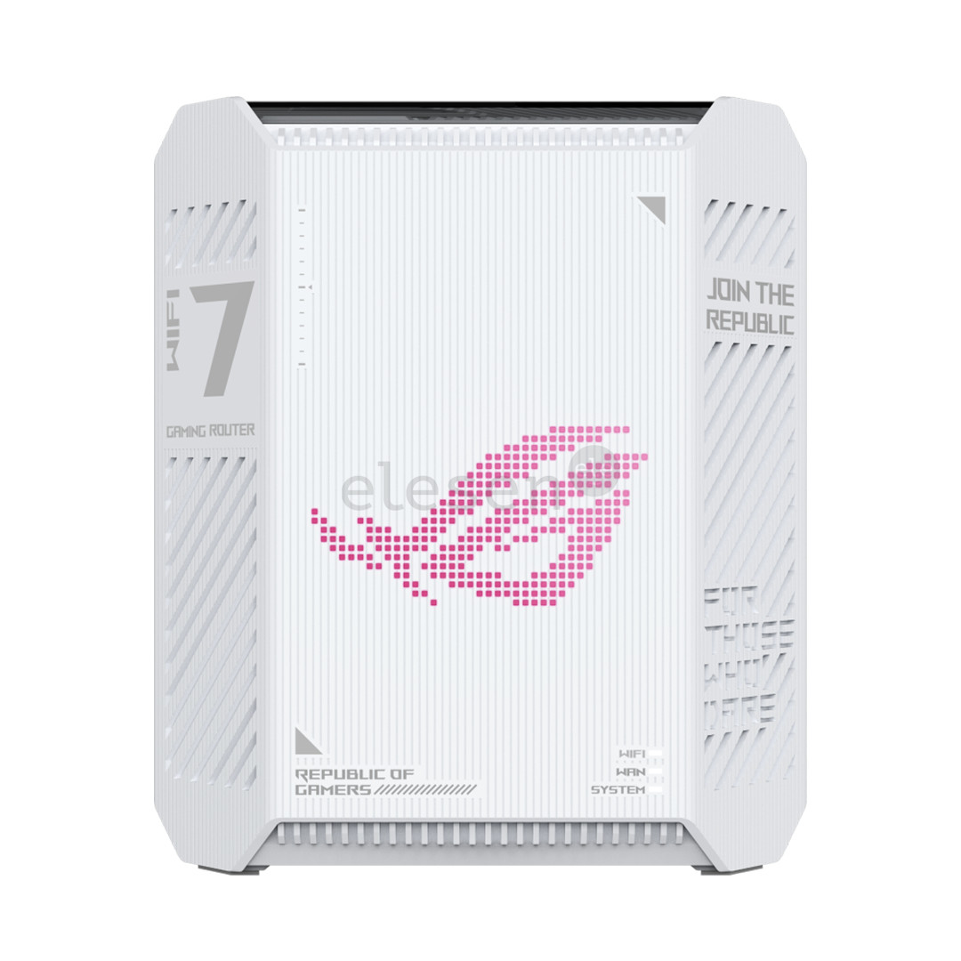 ASUS ROG Strix GS-BE7200, Wi-Fi 7, baltas - WiFi maršrutizatorius