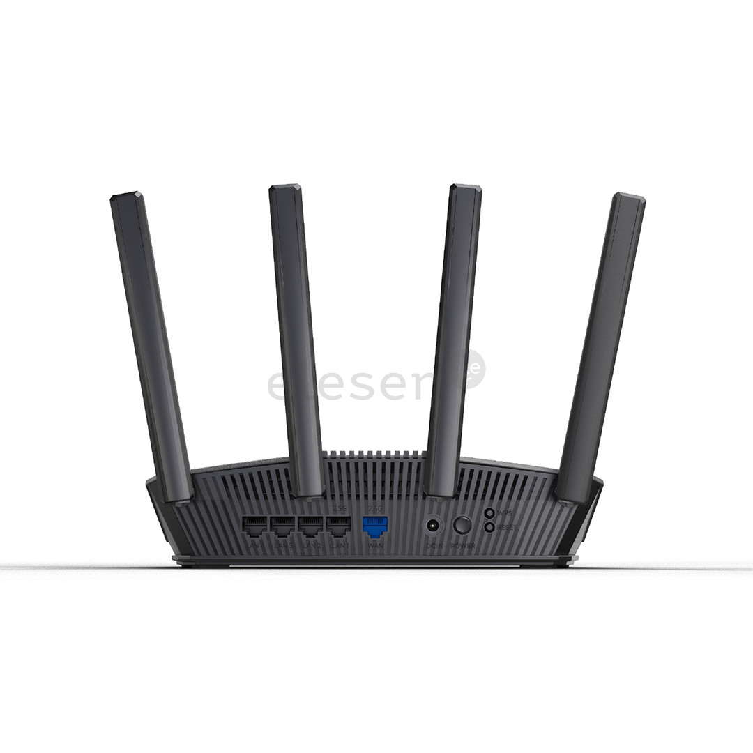 Asus RT-BE59, Wi-Fi 7, juodas - Wi-Fi maršrutizatorius