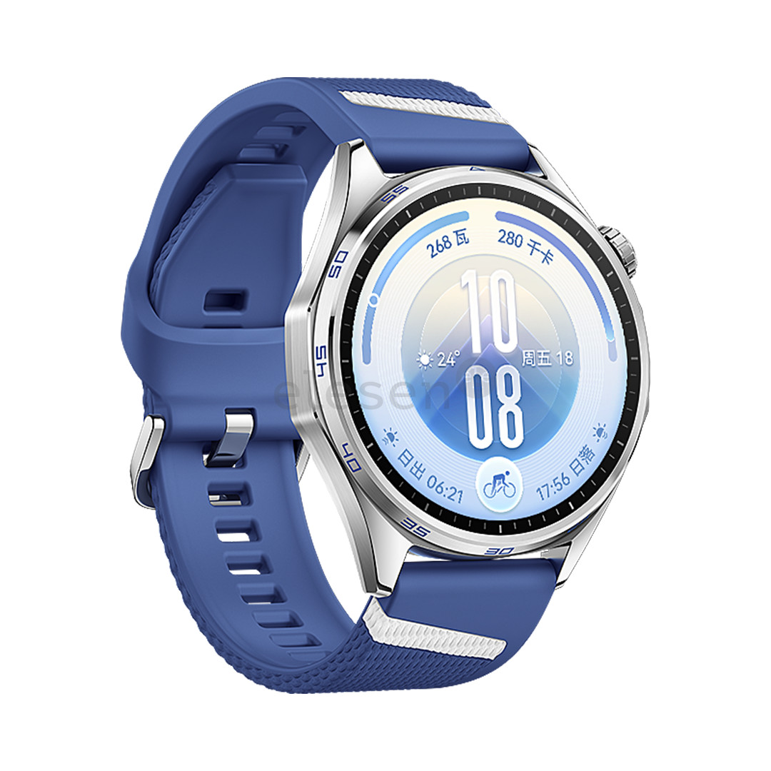 Huawei Watch GT7, 46 mm, nerūdijančio plieno/mėlynas - Išmanusis laikrodis