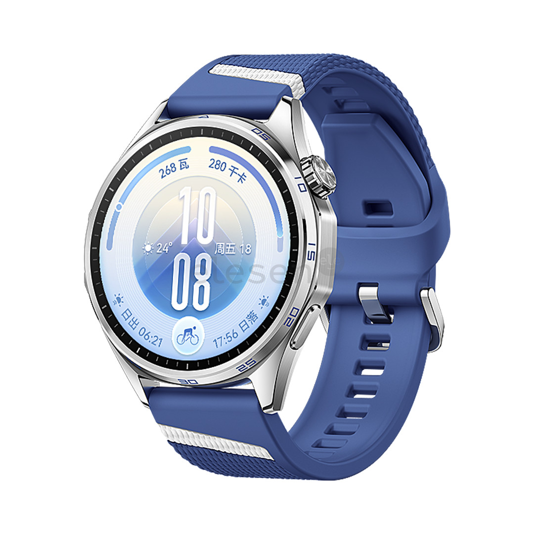 Huawei Watch GT7, 46 mm, nerūdijančio plieno/mėlynas - Išmanusis laikrodis