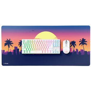 Trust GXT 882 3-in-1 Miami, TKL, US, XXL mousepad, white - Wireless desktop