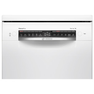 Bosch, Series 4, 10 komplektų talpa, balta - Indaplovė