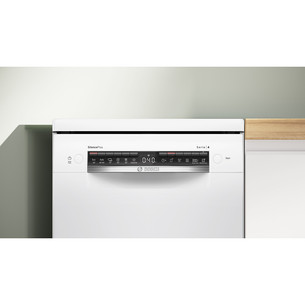 Bosch, Series 4, 10 komplektų talpa, balta - Indaplovė