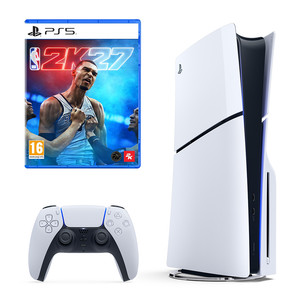 Sony PlayStation 5 Slim + NBA 2K27 - Žaidimų konsolės komplektas PS5NBABUNDLE