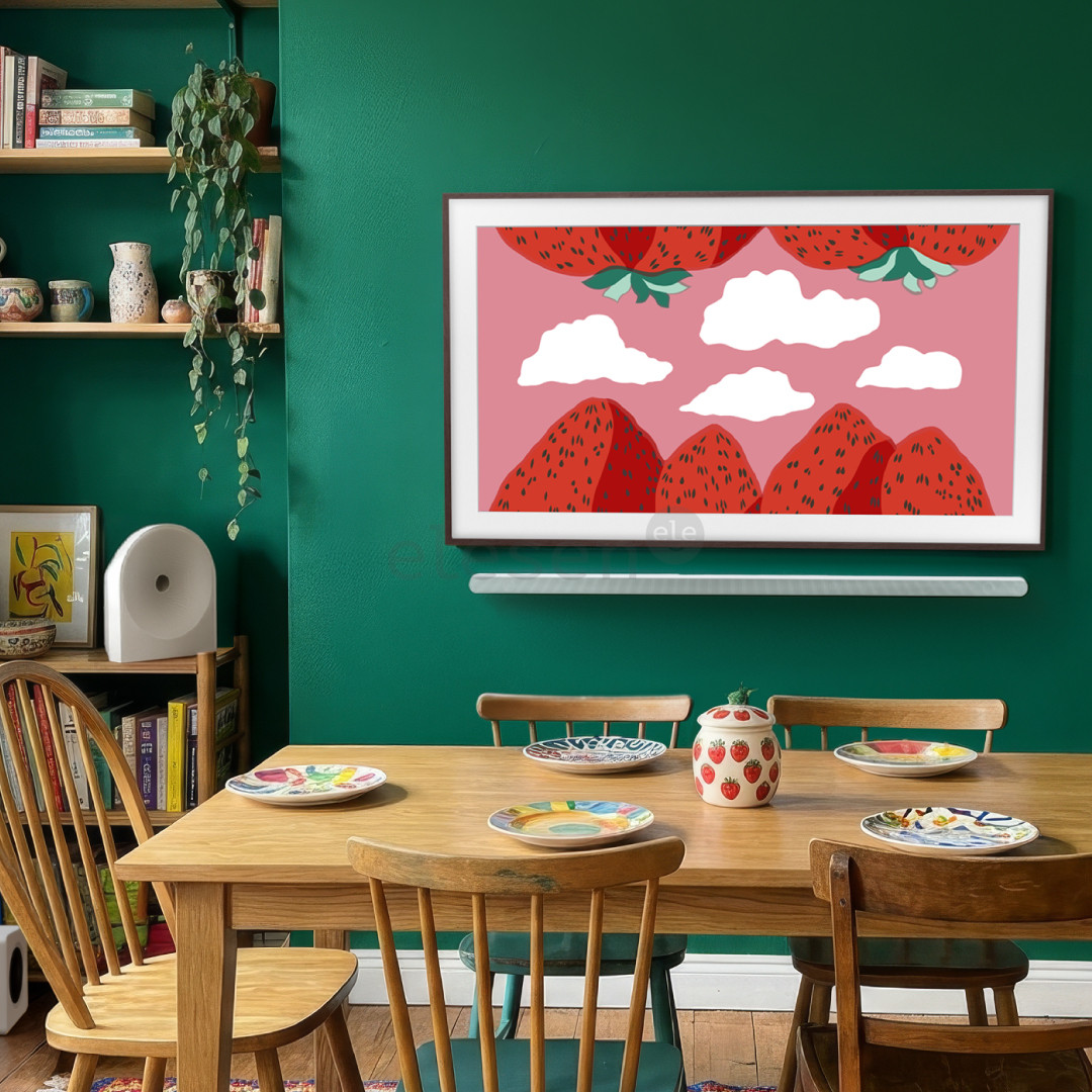 Samsung The Frame (2026), 55'', 4K UHD, QLED, juodas - Televizorius