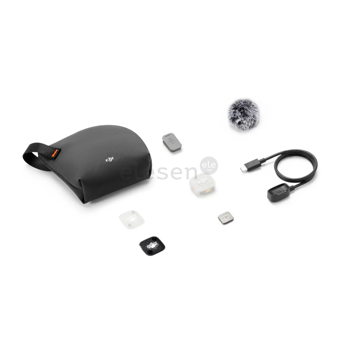 DJI Mic Mini 2S Transmitter, baltas - Belaidis mikrofonas