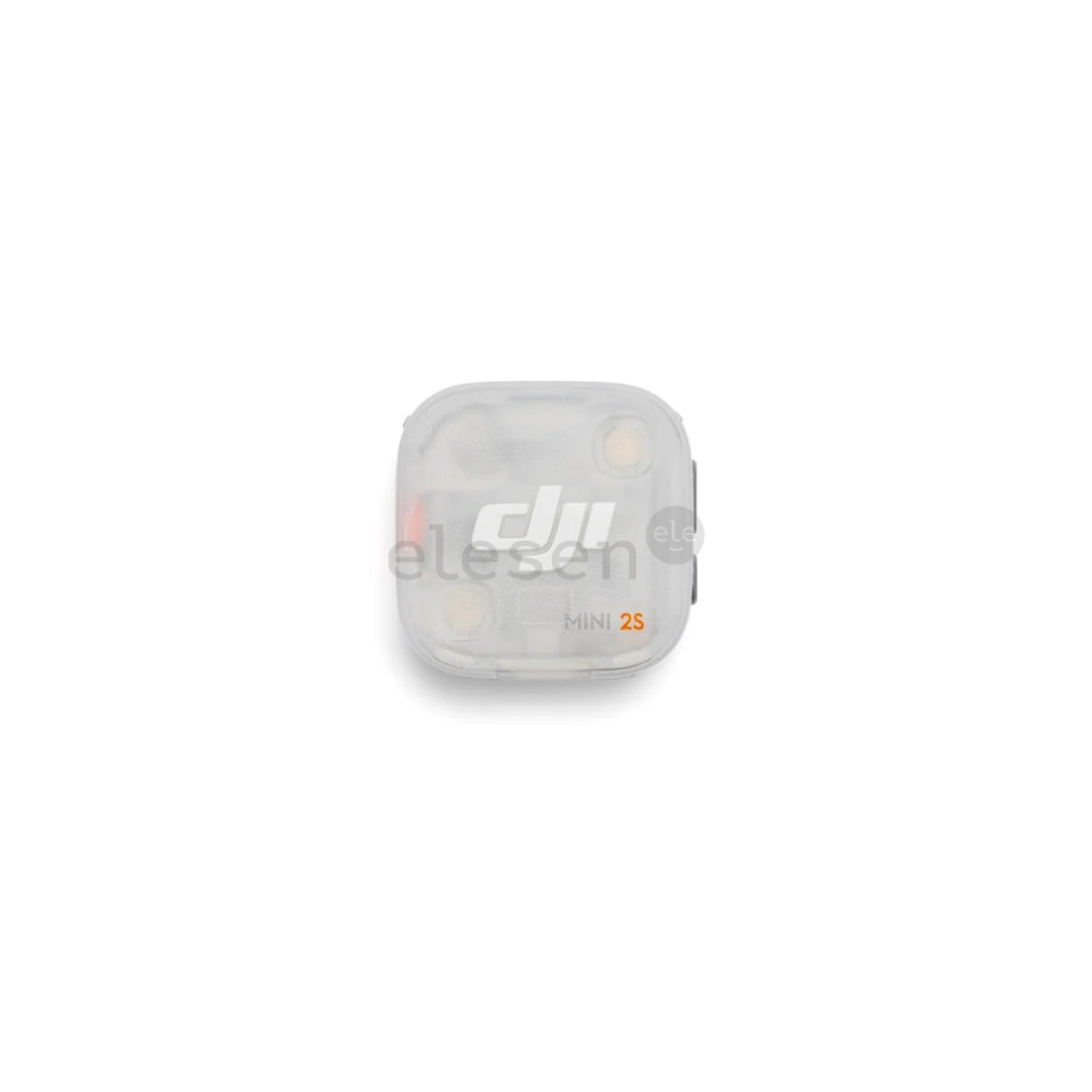 DJI Mic Mini 2S (2 TX + 1 RX + Charging Case), baltas - Belaidis mikrofonas