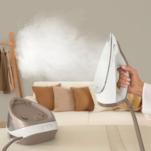 Tefal Power Pro Compact 200, 2400 W, white/beige/brown - Steam generator