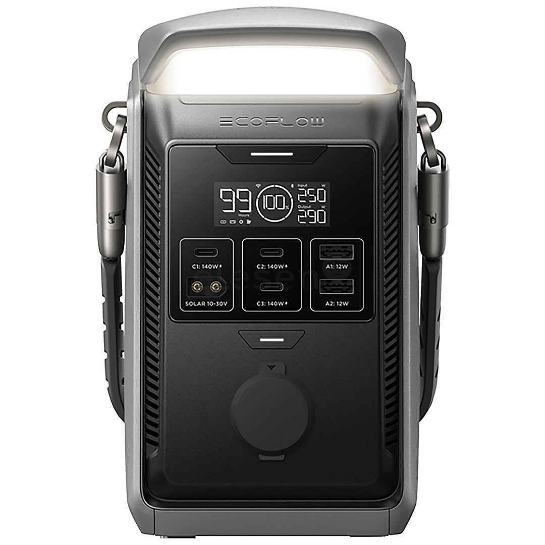 EcoFlow TRAIL Plus 300 DC, 288 Wh, 300 W, gray - Power station