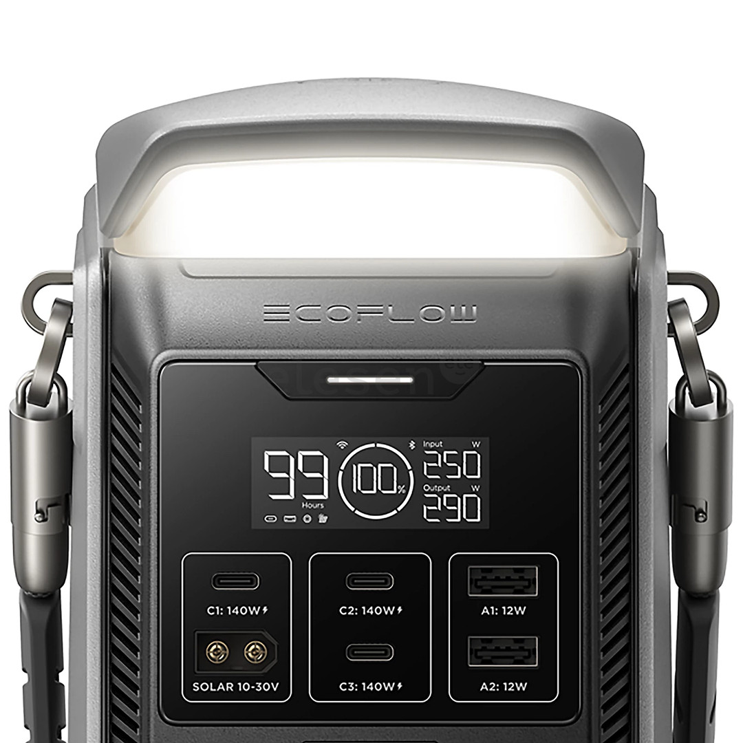 EcoFlow TRAIL Plus 300 DC, 288 Wh, 300 W, gray - Power station