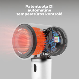 Aeno HD5W AI ProDryer, 1500 W, white - Hair dryer