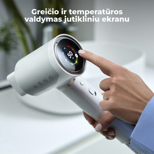Aeno HD5W AI ProDryer, 1500 W, white - Hair dryer