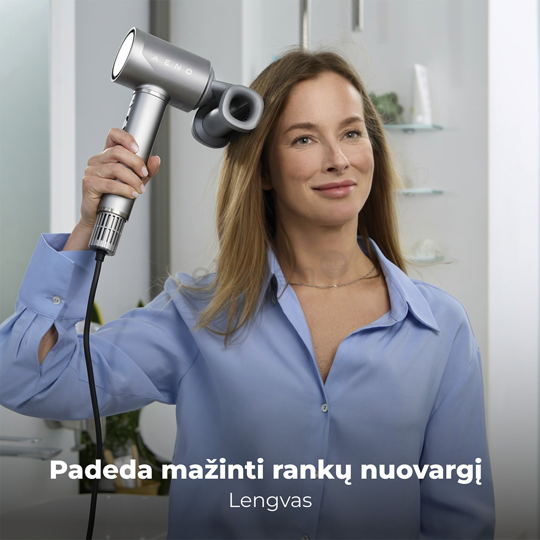 Aeno HD5W AI ProDryer, 1500 W, white - Hair dryer