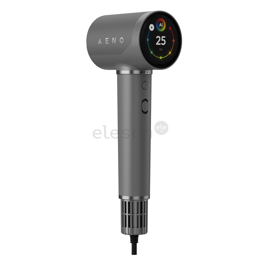 Aeno HD5G AI ProDryer, 1500 W, pilkas - Plaukų džiovintuvas