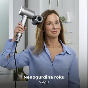 Aeno HD5G AI ProDryer, 1500 W, pilkas - Plaukų džiovintuvas