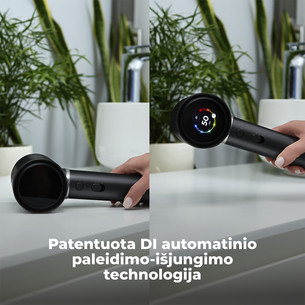 Aeno HD5B AI ProDryer, 1500 W, black - Hair dryer